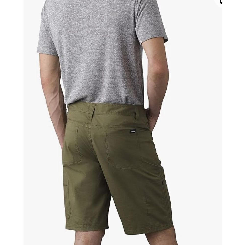 NWT prAna Double Peak Short in Cargo Green size 38